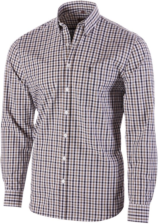 BROWNING Jachthemd Sean Bruin Maat XL