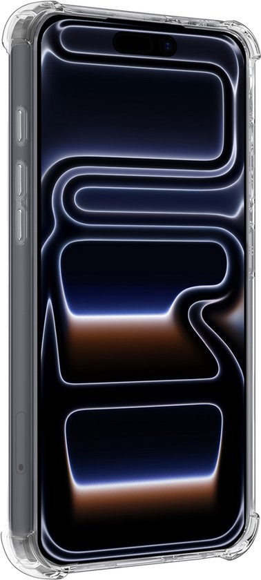 Coque iPhone 17 Pro en Siliconen iPhone - Transparente