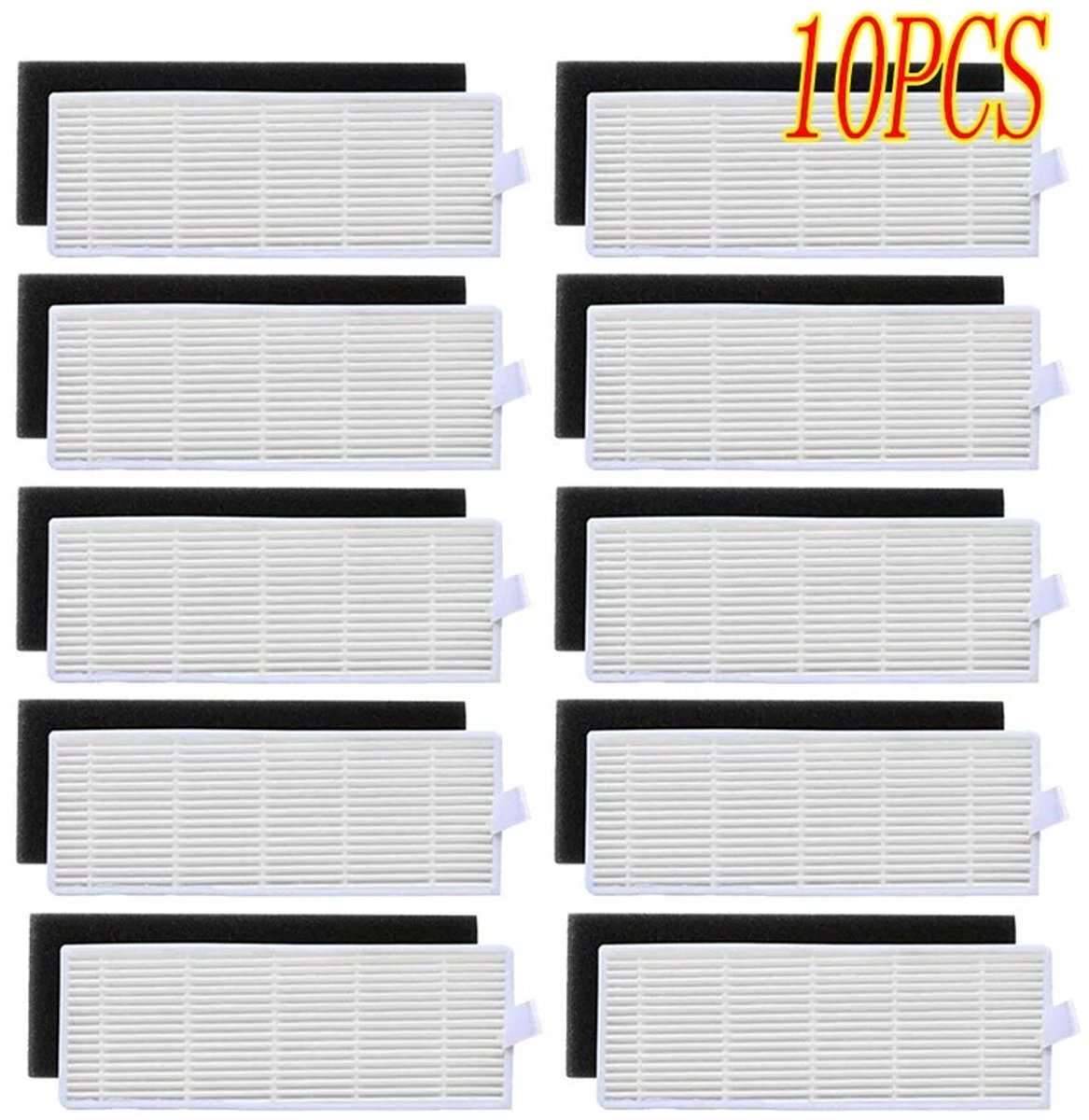 Geschikt voor Onderdelen Geschikt voor robotstofzuigers Geschikt voor ILIFE A4 T4 X432 X430 Hoofdborstel HEPA-filter
