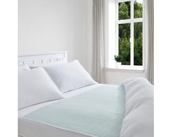 Wasbare Onderlegger | tweepersoons | 180 x 85 cm | met instopstrook