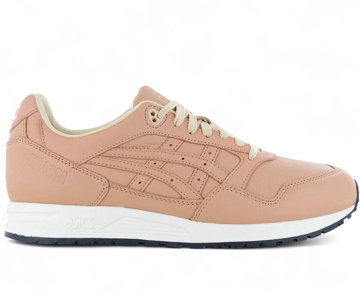 Asics Tiger Gel-Saga Heren Sneakers Schoenen Leer 1193A089-250 Bruin