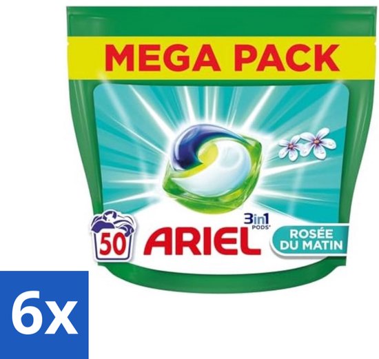 Ariel Color+ Lessive en poudre, lessive couleur, 6 kg, 100 lavages, protection des couleurs