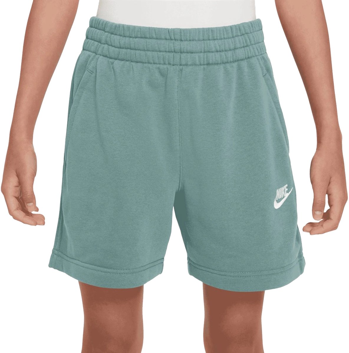 Nike sportswear club fleece short in de kleur . Groen