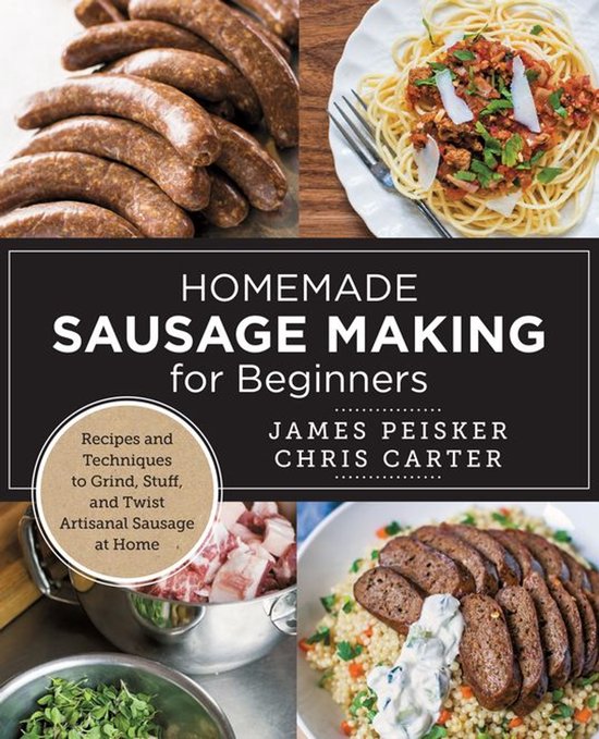 Homemade Sausage Making for Beginners - cover