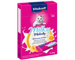Vitakraft Milky Melody Pure - Kaas - 3 stuks