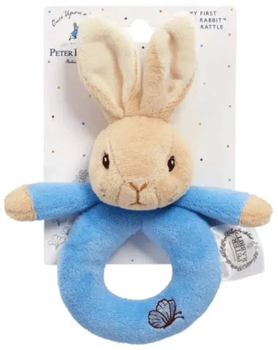 BLAUWE Rammelaar Peter Rabbit