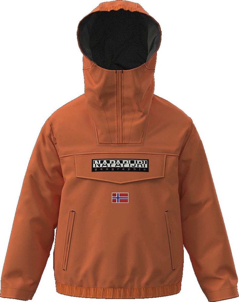 Waterdicht kinderjack Napapijri Rainforest Oranje