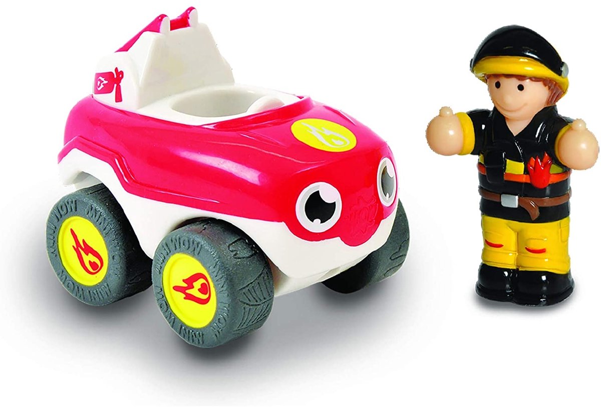 WOW Toys brandweerauto Blaze speelgoedauto voor kinderen.