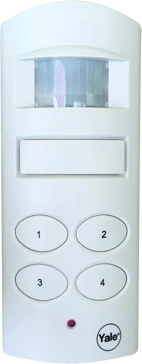 Draadloos Alarm met Sirene 100 dB en Bewegingsdetectie tot 12 m voor Veiligheid in Schuur, Garage en Caravan