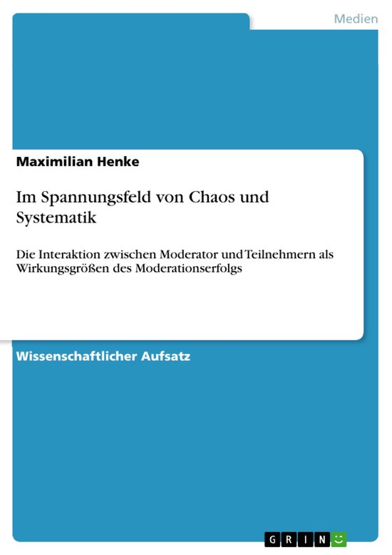 Im Spannungsfeld von Chaos und Systematik - cover