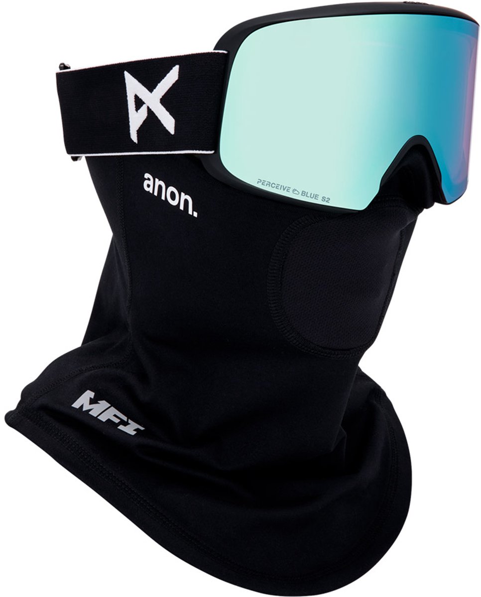 Anon M6 Skibril Zwart Perceive Variable Blue/CAT2