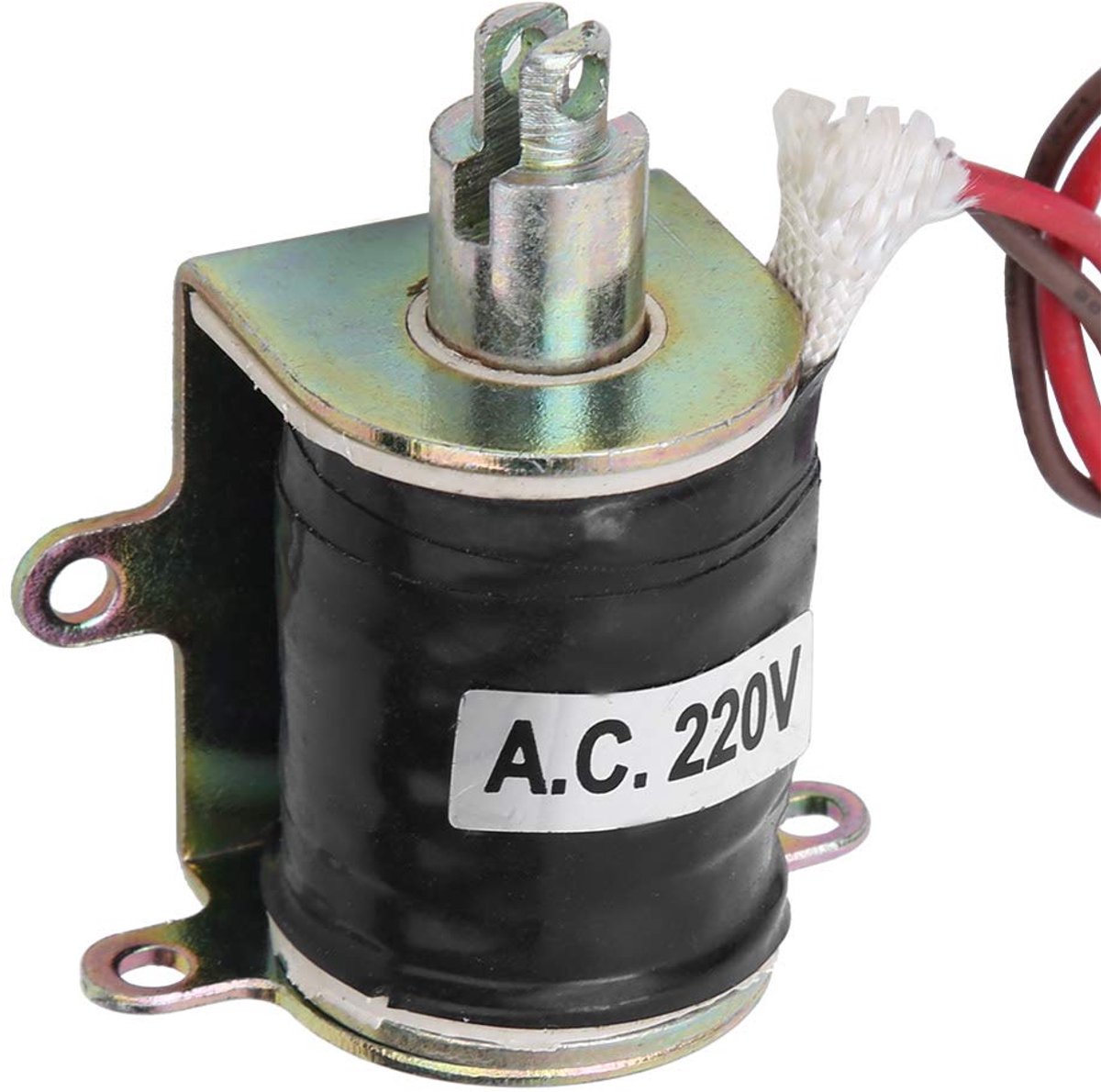 Solenoid-elektromagneet AC SAL-02, open frame, 220 VAC 3 N, mechanische elektromagneet met 10 mm hub