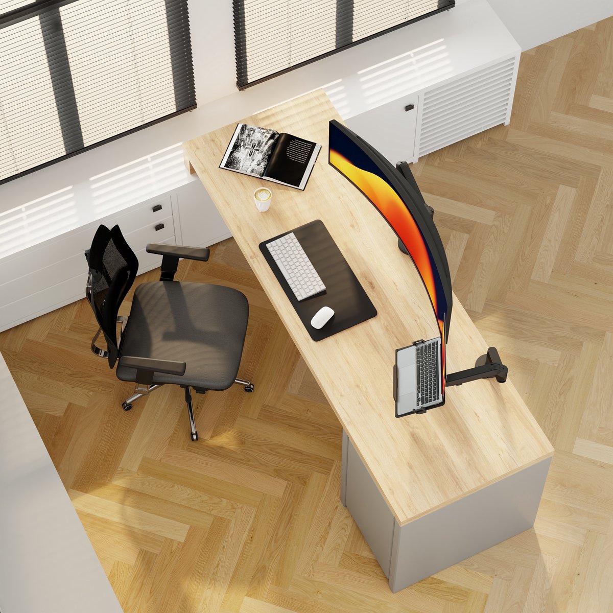 Alberenz Heavy Duty Monitorarm thumbnail 3