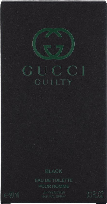 Gucci Guilty Black parfum - Verleidelijke eau de toilette voor heren - 90 ml