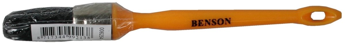 Benson Ronde kwast - 22 mm - kunststof steel - ophangoog - 14 cm steel