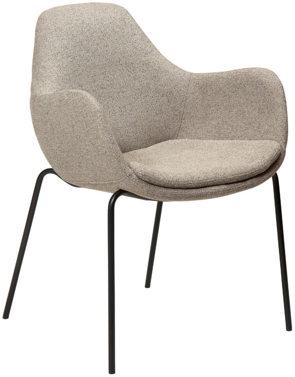 Danform Zimmer eetkamerstoel bruin.