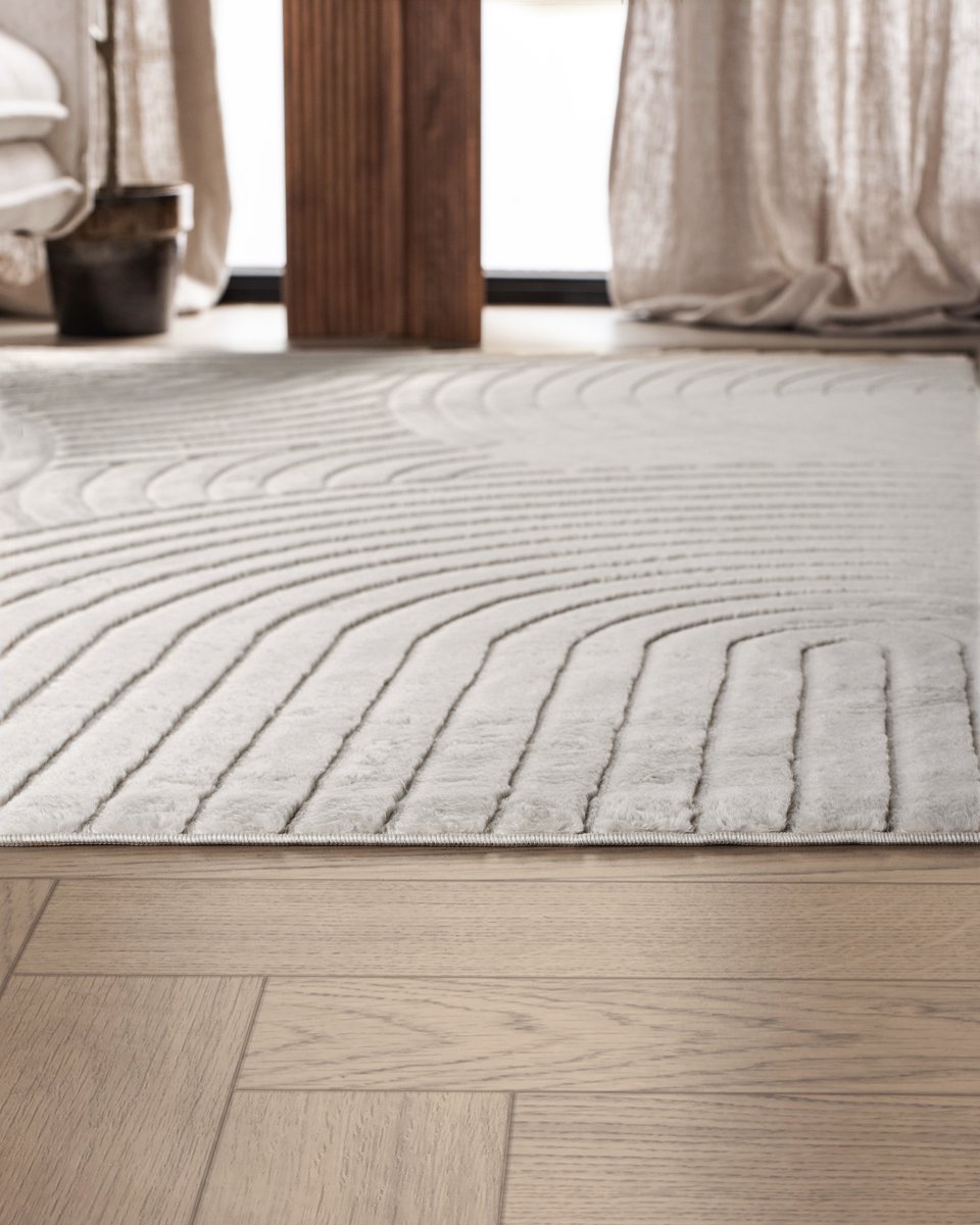 Japandi Vloerkleed - Terra Zenith Taupe