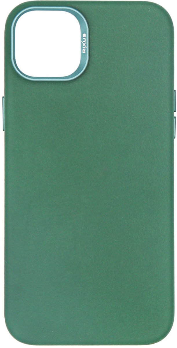 Rixus Classic 02 Case With MagSafe For iPhone 14 Plus Green