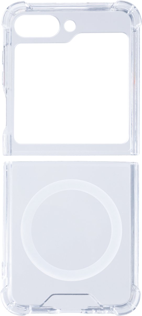Rixus Clear Case With Magsafe For Samsung Galaxy Z Flip5