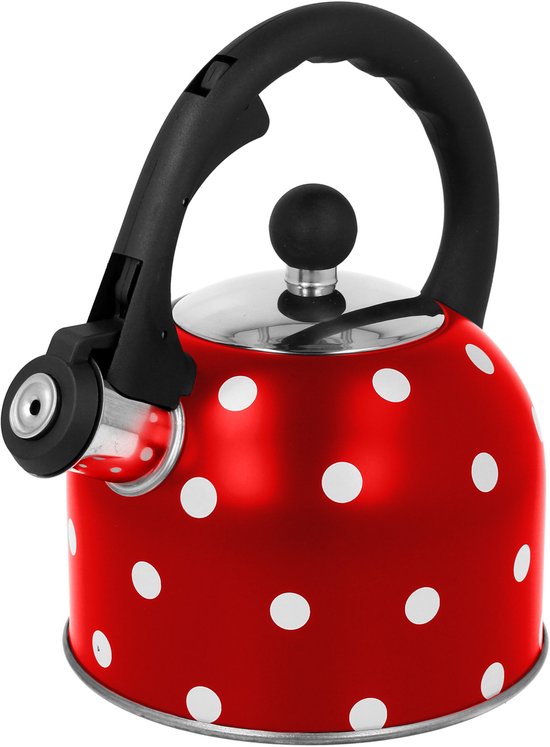 Bouilloire sifflante Brunbeste 1,5 litre - Acier inoxydable - Toutes sources de chaleur