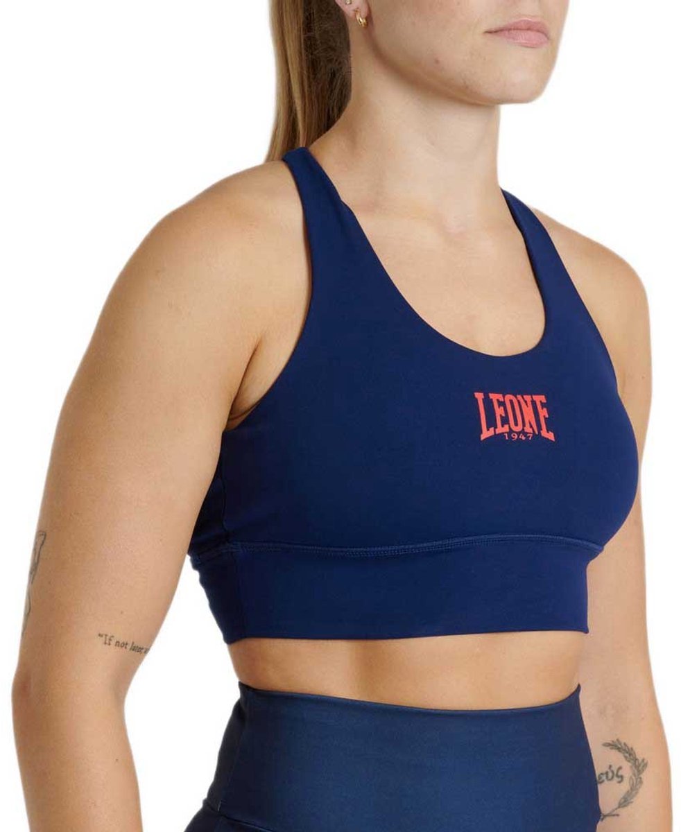 Leone1947 Logo Wacs Sportbeha Blauw S Vrouw
