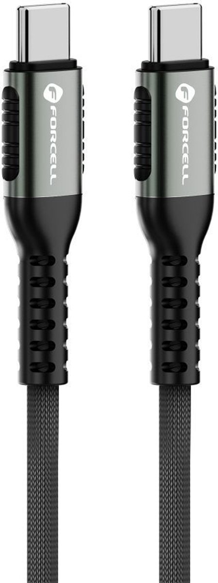 USB C naar USB C kabel - Forcell F-Energy QC4.0 PD 5A - 100W -1 20 cm