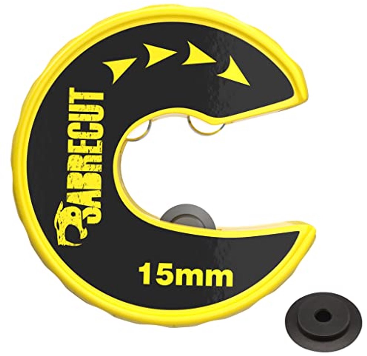 Automatische 15 mm Buissnijder met Reserve Snijwiel - Compacte Clip & Twist Actie