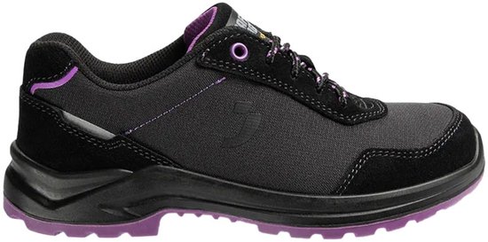 Groene lage suède sneakers met gum zool - Dames