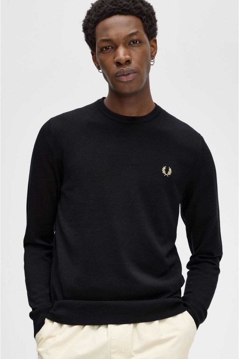 Fred Perry Klassieke trui Zwart