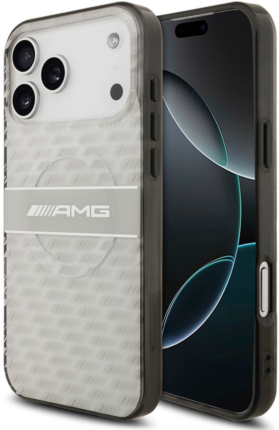 AMG Back Cover - iPhone 17 Pro Max - Wit - Magsafe - Schokabsorberend TPU van Merkloos — afbeelding 2