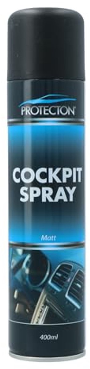 Cockpitspray Mat 400ml voor Auto - Reinigen, Beschermen en Verfraaien van Kunststof Onderdelen