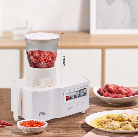 Winning Star 4-in-1 Mixer - 350w Multifunctionele Oranje Juicer van Winn — afbeelding 5