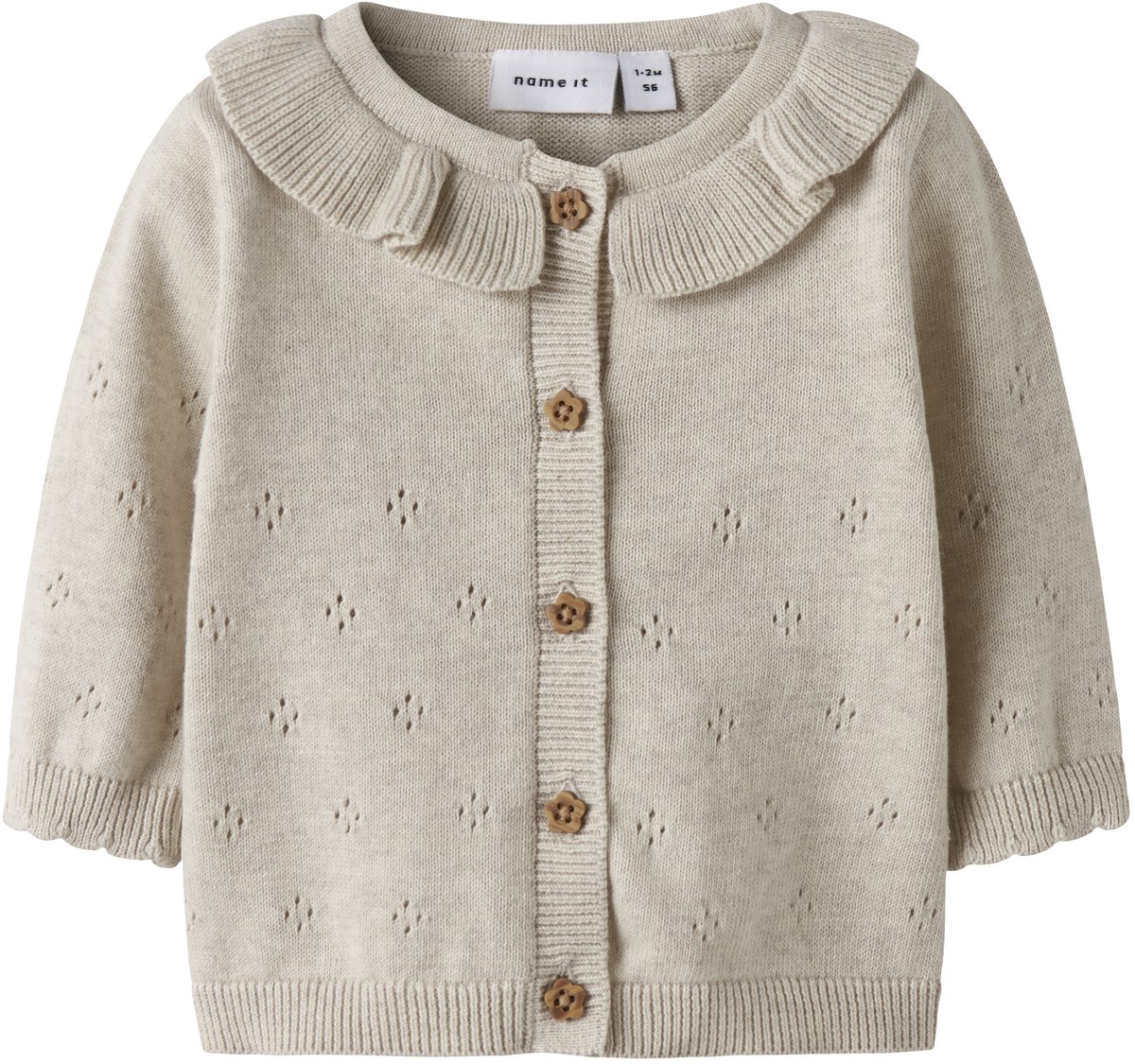 NAME IT - NBFDIAME LS KNIT CARD - Baby - Cardigans