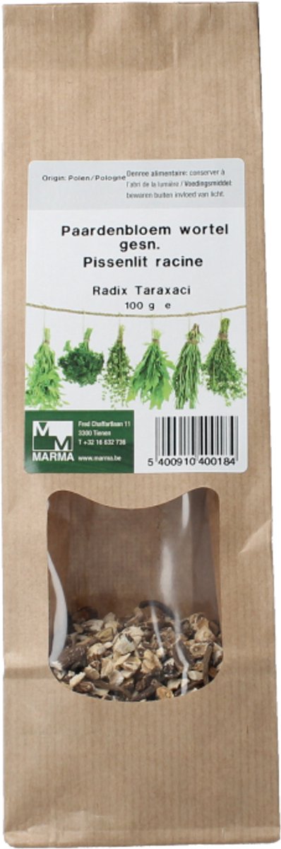 Marma Paardenbloem wortel gesneden 100 Gram