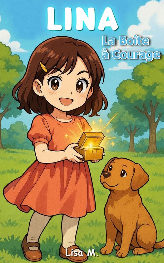 Lina 1 - Livre pour enfant illustré : Lina et la boite à courage