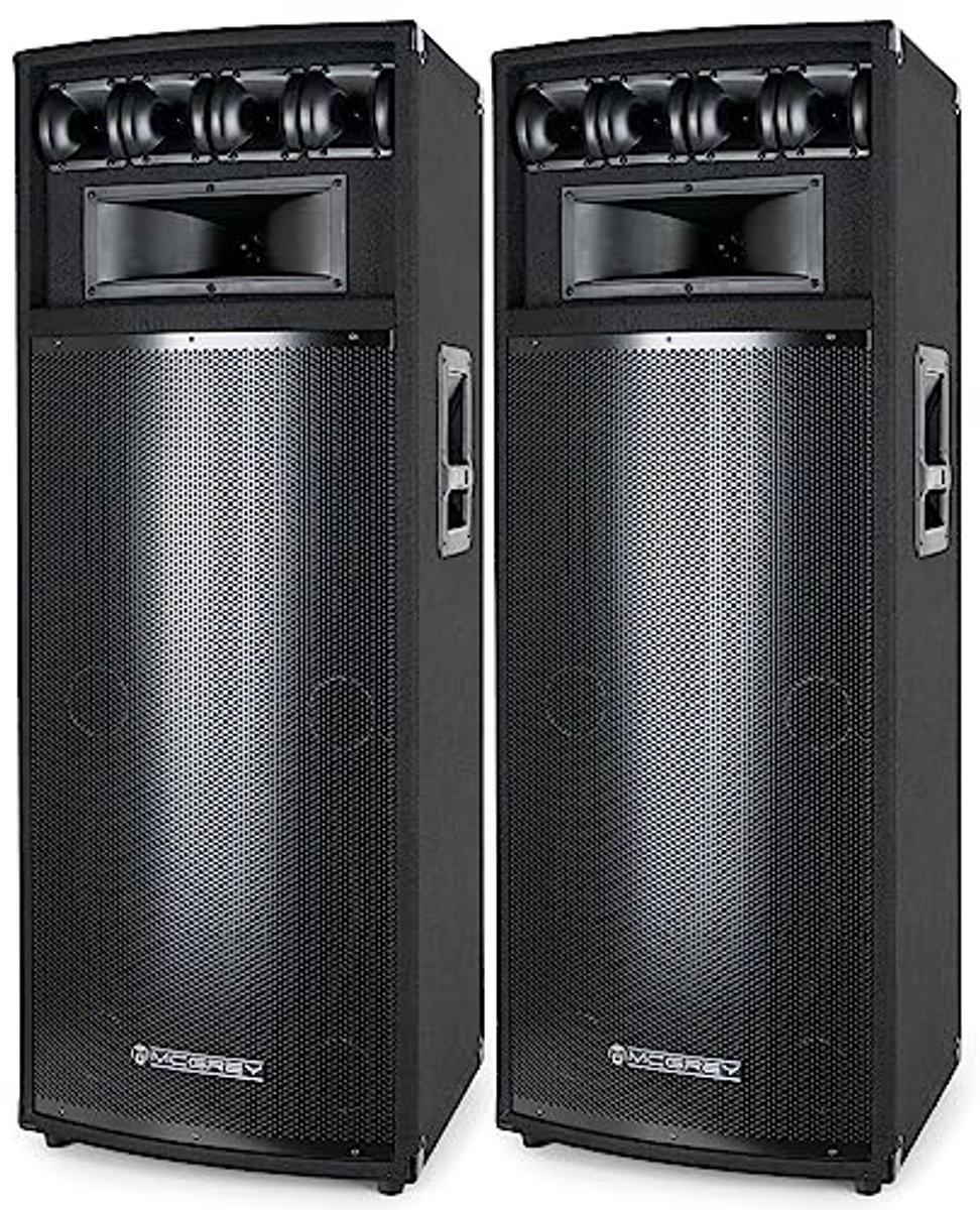 Passieve DJ-luidsprekers 800W - Ideale Geluidskwaliteit voor Feesten