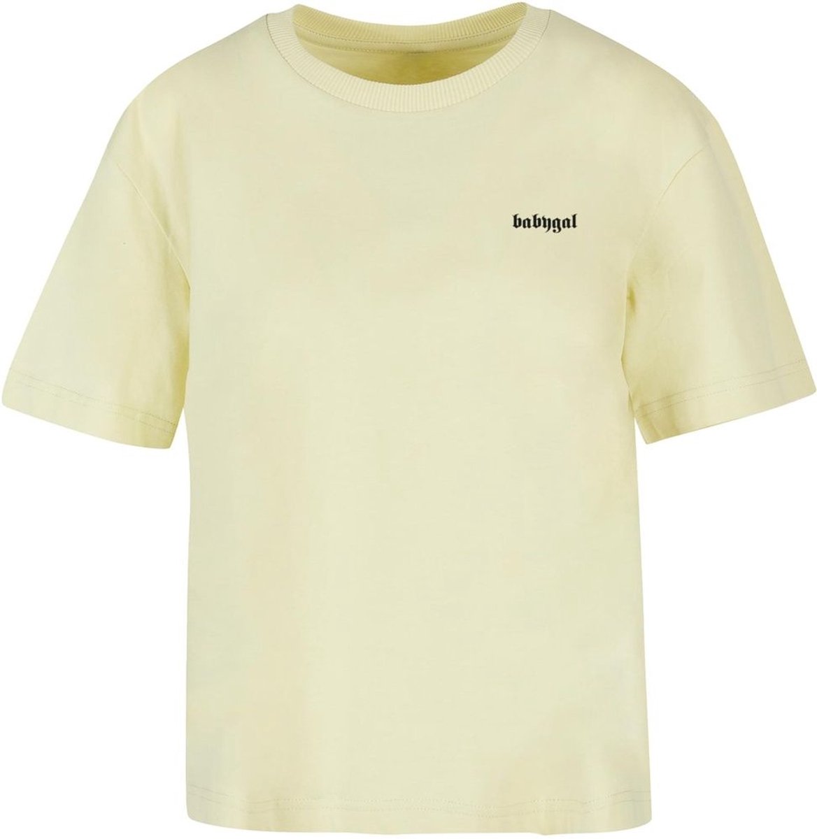 Mister Tee Damen Babygal Tee MST004 -S Softyellow