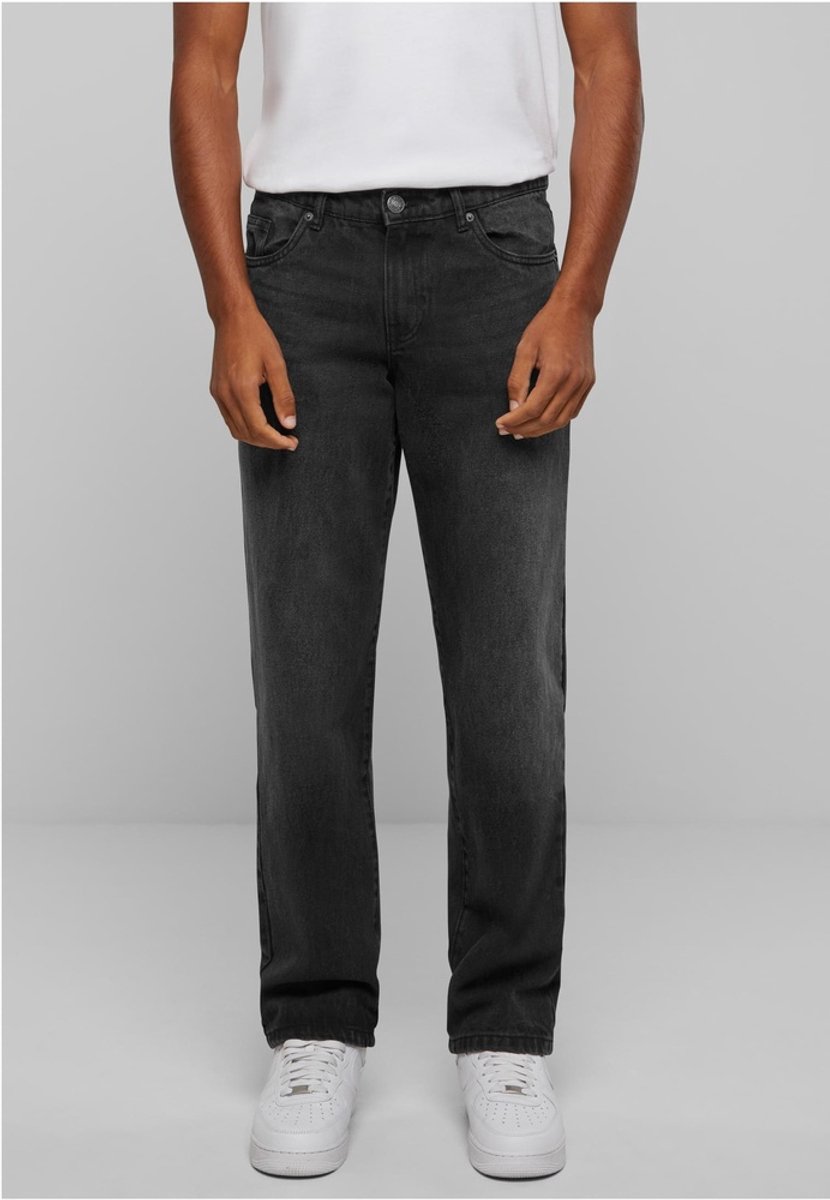 Urban Classics Heavy Ounce Straight Fit -jeans TB6396 Blackwashed