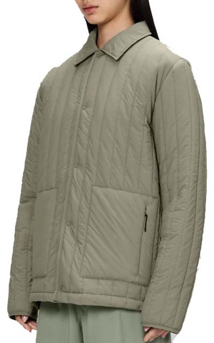 RAINS BANJA LINER OVERSHIRT T1 Beige M EU