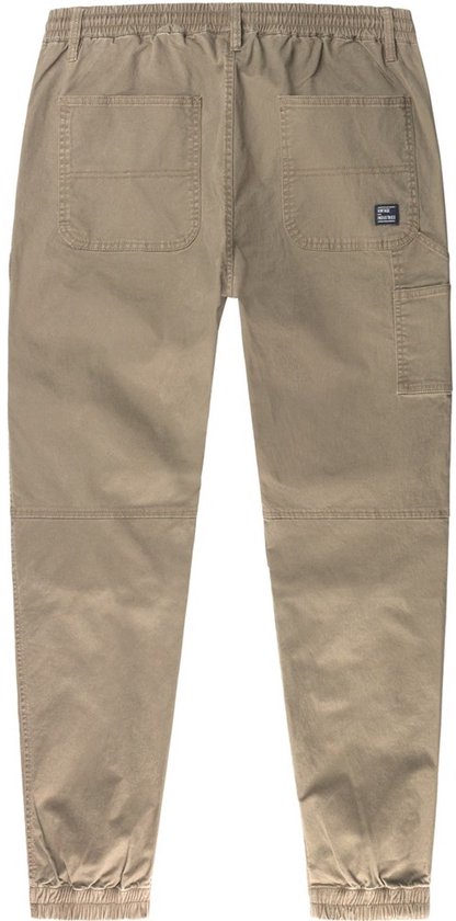 Vintage Industries Pantalon Nolan Kaki Foncé