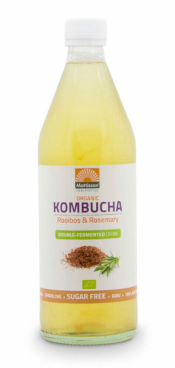 Mattisson - Kombucha Rooibos - 3 x 500 ml - Voordeelverpakking
