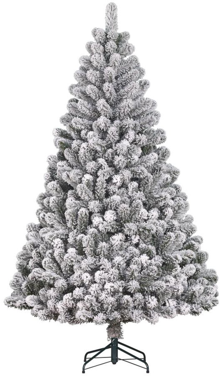 Black Box Trees Charlton - kunstkerstboom met sneeuw groen 2,3m x 1,35m