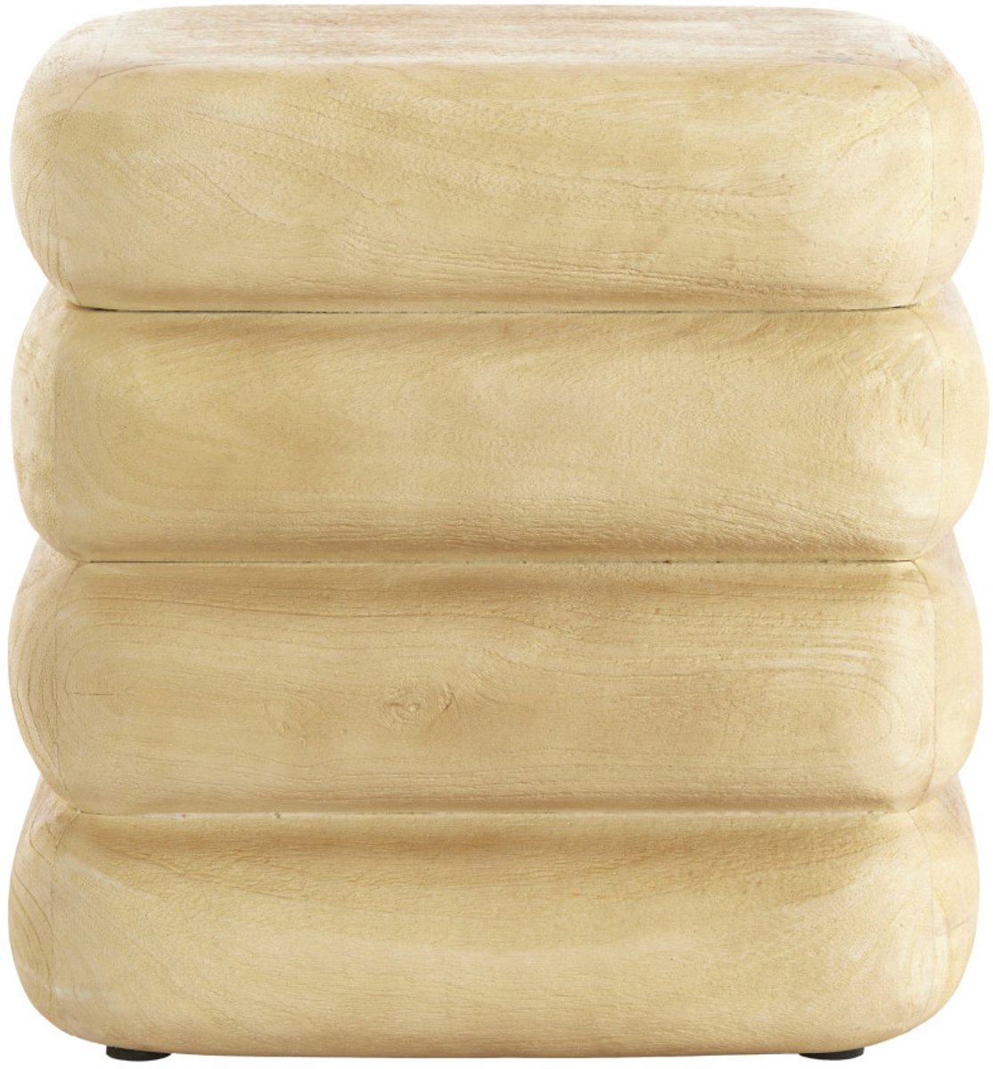 Bijzettafel FREYJA - 40x30x40 cm - Bruin