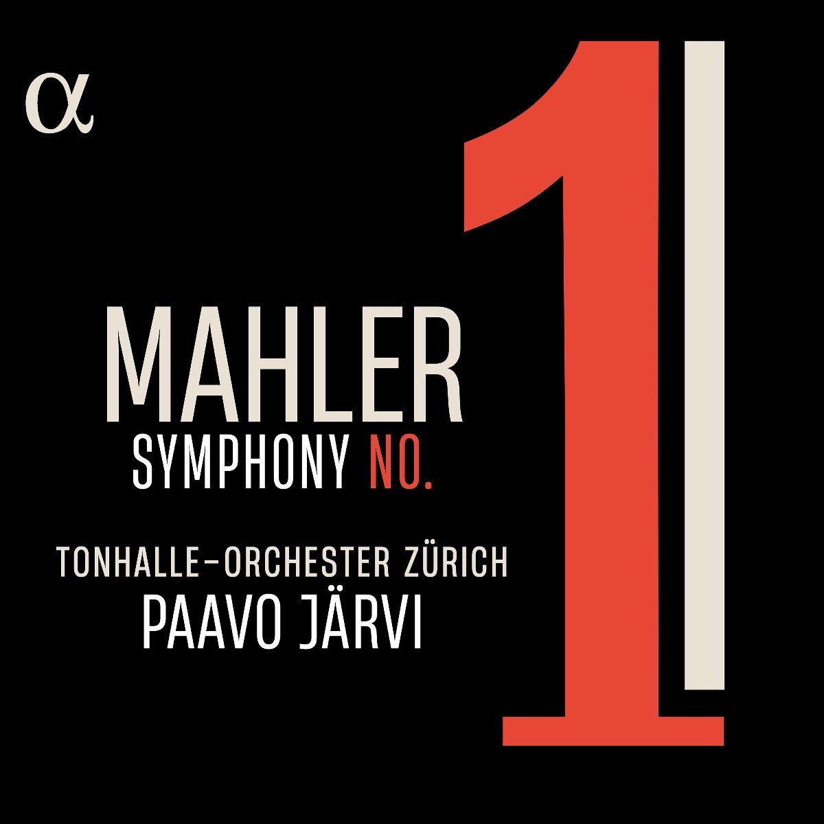 Tonhalle-Orchester Zurich, Paavo Jarvi - Mahler: Symphony No. 1 (CD)