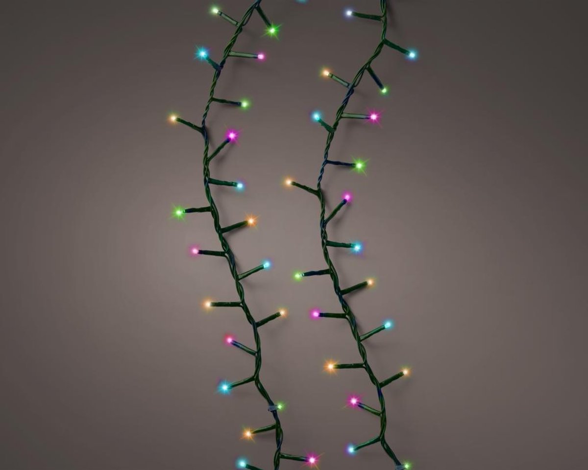 Lumineo kerstverlichting LED Compact Lights 45m, soft multicolor
