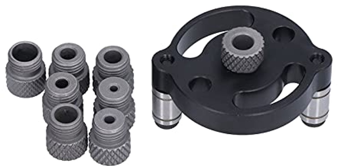 Ponszoeker met 8 Boorbussen 3-10 mm voor Perfecte Ponsgaten