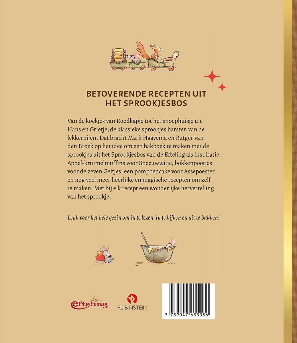 Het Efteling-sprookjesbakboek - back cover