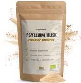 Cupplement Psylliumvezels Poeder Biologisch 300 gram - Vezel Vlozaad - Darmgezondheid
