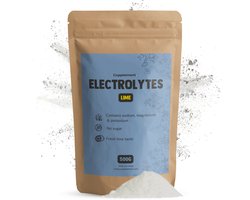 Cupplement Elektrolyten Poeder Limoen Suikervrij 500 Gram - Energie - Keto