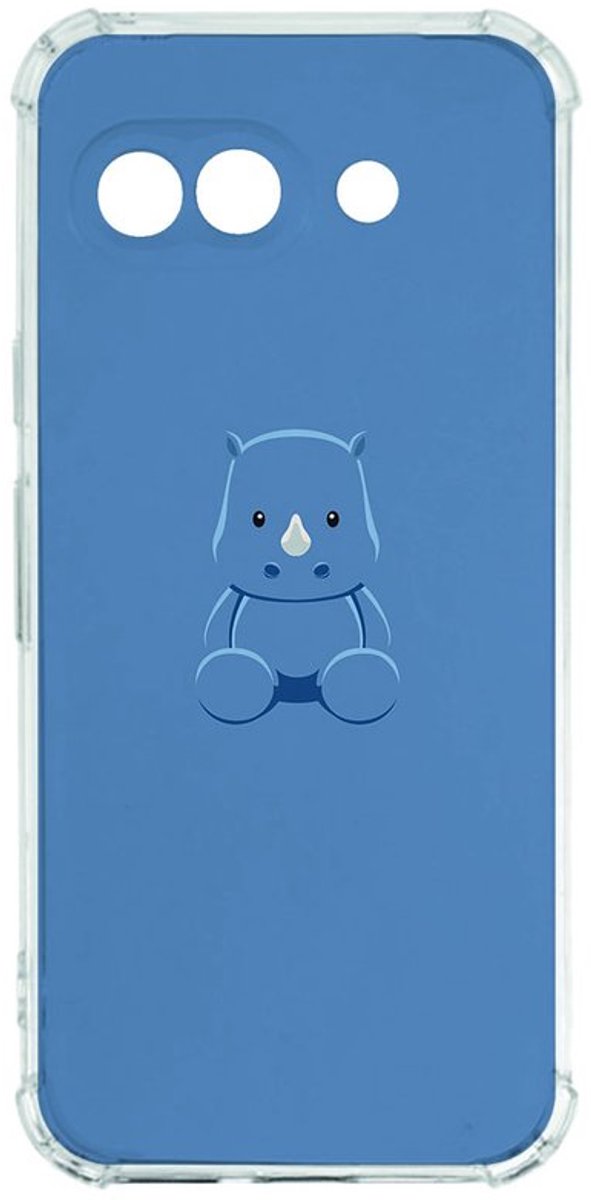 Google Pixel 9a Hoesje - Baby Rhino TPU Antishock